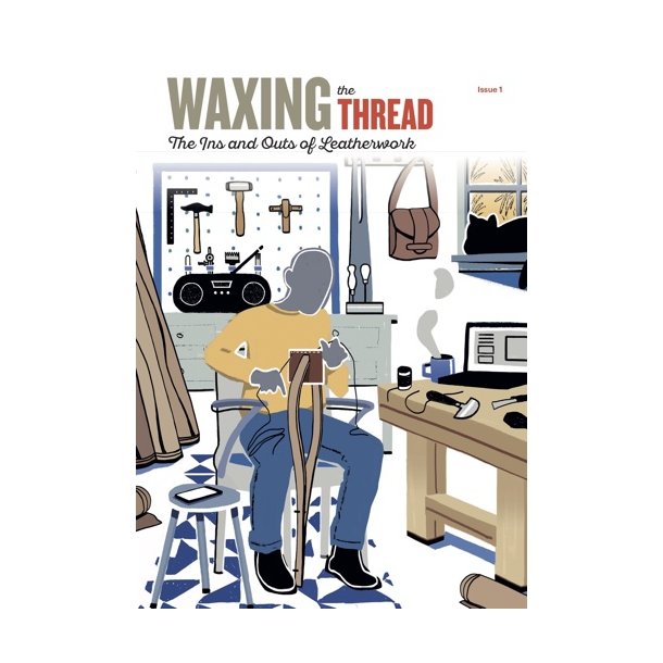 Waxing the thread