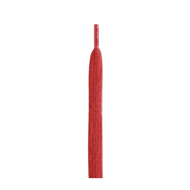 WIDE FLAT LACES 120cm Red