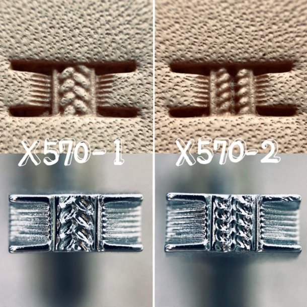 Japans Lederstempels X X570-1