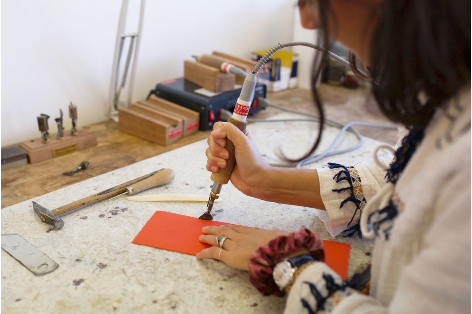 Electric Creasing & Edging Machine - Large