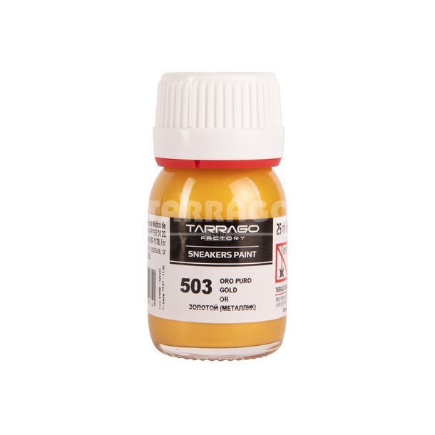 Sneakers Paint - Metallic Colors goud