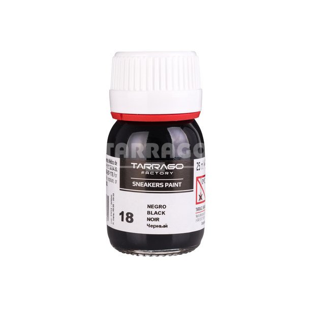 Sneakers Paint - Standars Colors 25ml zwart