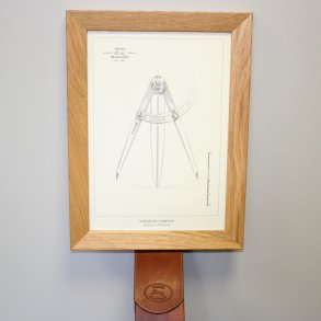 COMPAS A4 POSTER - PASSER A4 PLAKAT - Blanchard