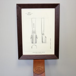 ROUND STRAP END CUTTER A4 POSTER - RUND REMENDE SKRER A4 PLAKAT - Blanchard