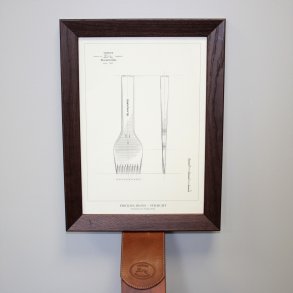 PRICKING IRON A4 POSTER - PRIKKERNL A4 PLAKAT - Blanchard