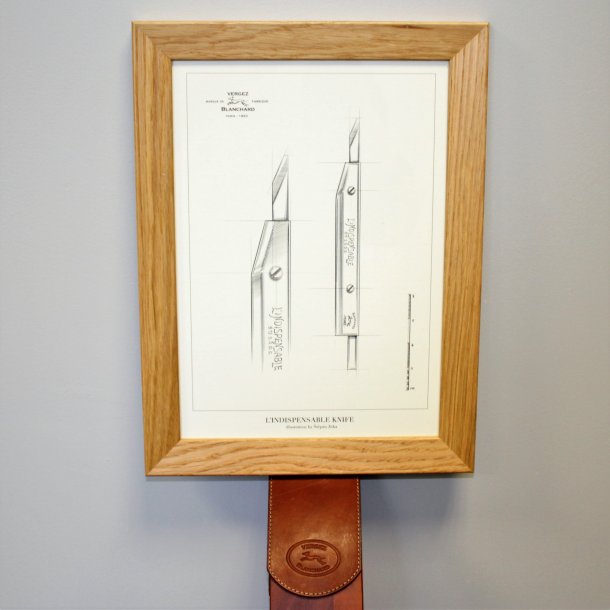 KNIFE A4 POSTER - MES A4 POSTER - Blanchard