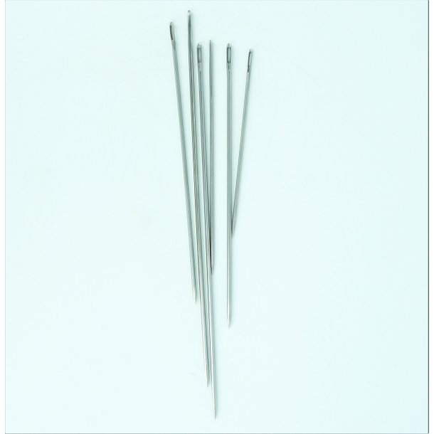 Set of straight needles 1 point - Set rechte naalden 1 punt - Blanchard