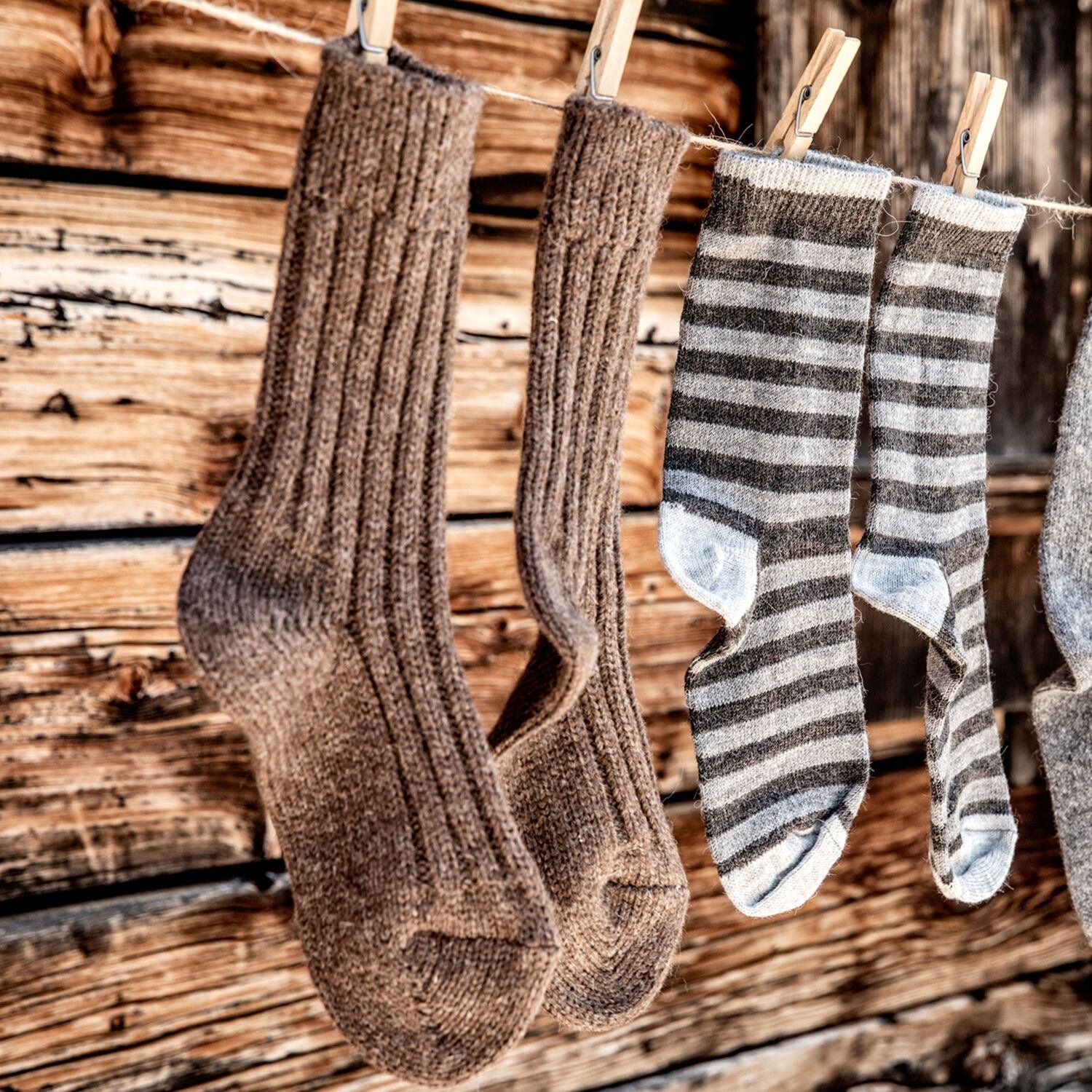 Chaussettes en alpaga - rsistantes