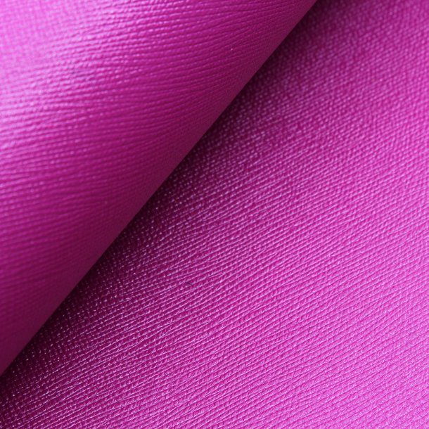 Ch&egrave;vre aniline Saffiano grain 0,9-1,0mm ca 4-4,5 sqf Rose