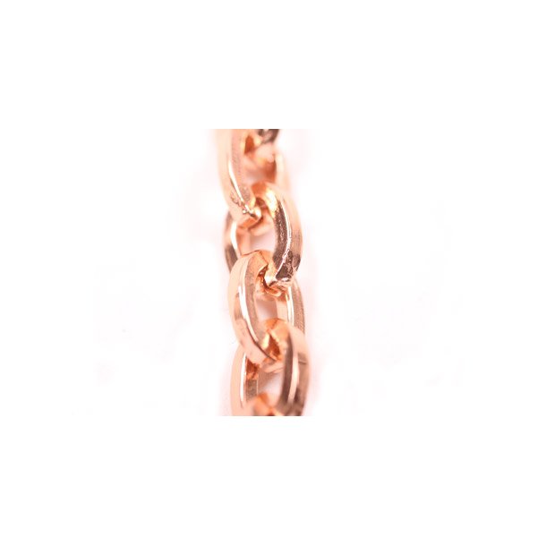 Anchor chain 6x8,5mm Rose gold