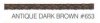 4,0mm, Antikk dark, 10 meter