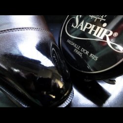 Saphir Beaute Du Cuir Pate De Luxe High Gloss Black Shoe Polish 50ml :  Clothing, Shoes & Jewelry 