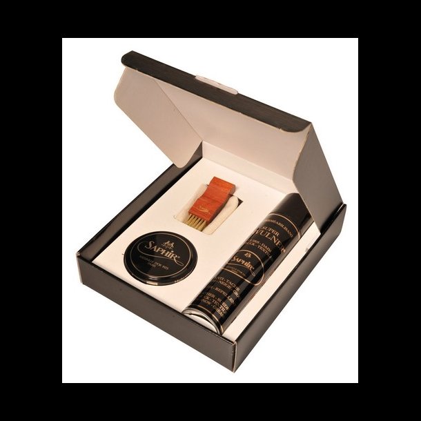 Gift box black shoepolish - Saphir Medaille d'or