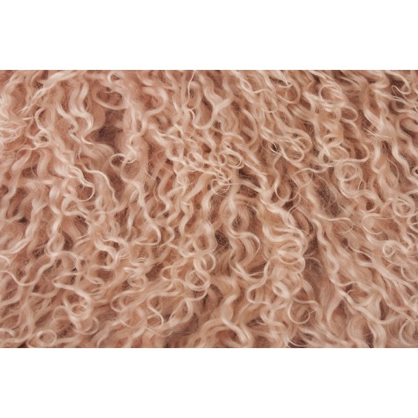Tibetansk lammplatta - ca. 110x60cm 120x60cm Light rosa