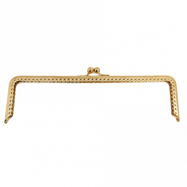 Bag clasp brass 24cm  - No 1010
