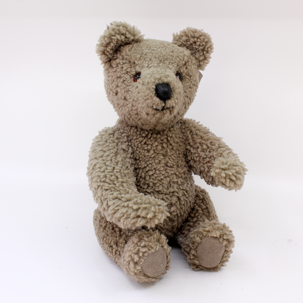Teddybeer gemaakt van echt bont 32cm hoog