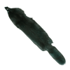 Blå rev,Ca. 88cm - størrelse 1,mørk grønn