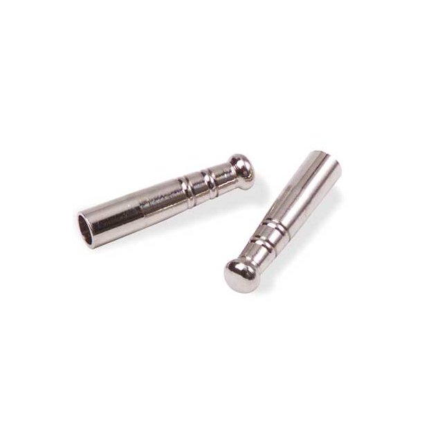 Bolo Tips Nickel Plated 2 pcs -4mm/25mm
