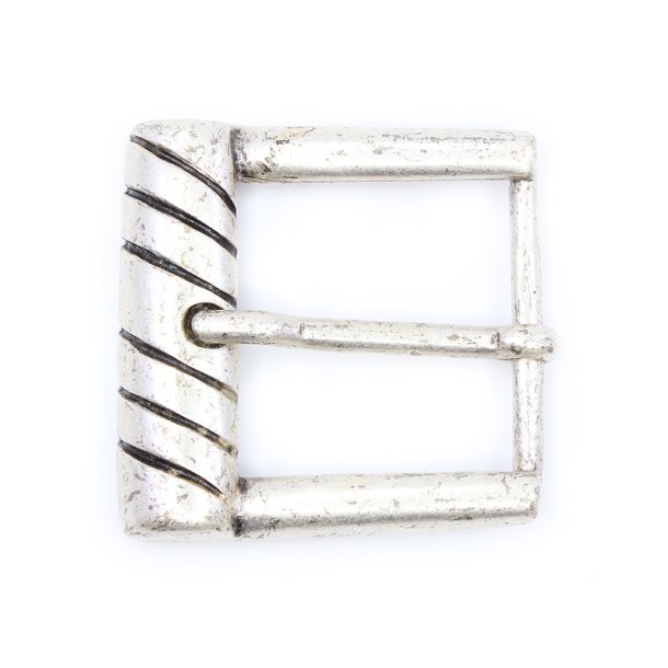 Buckle 30mm antque silver 44x44mm