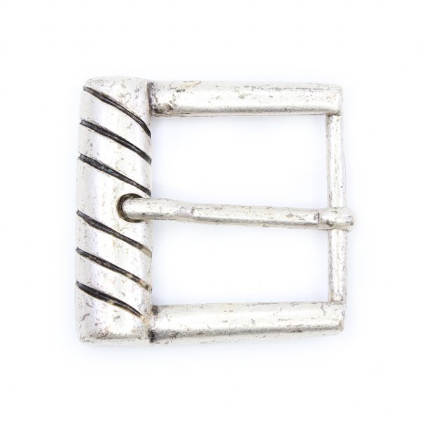 Buckle 30mm antque silver 44x44mm