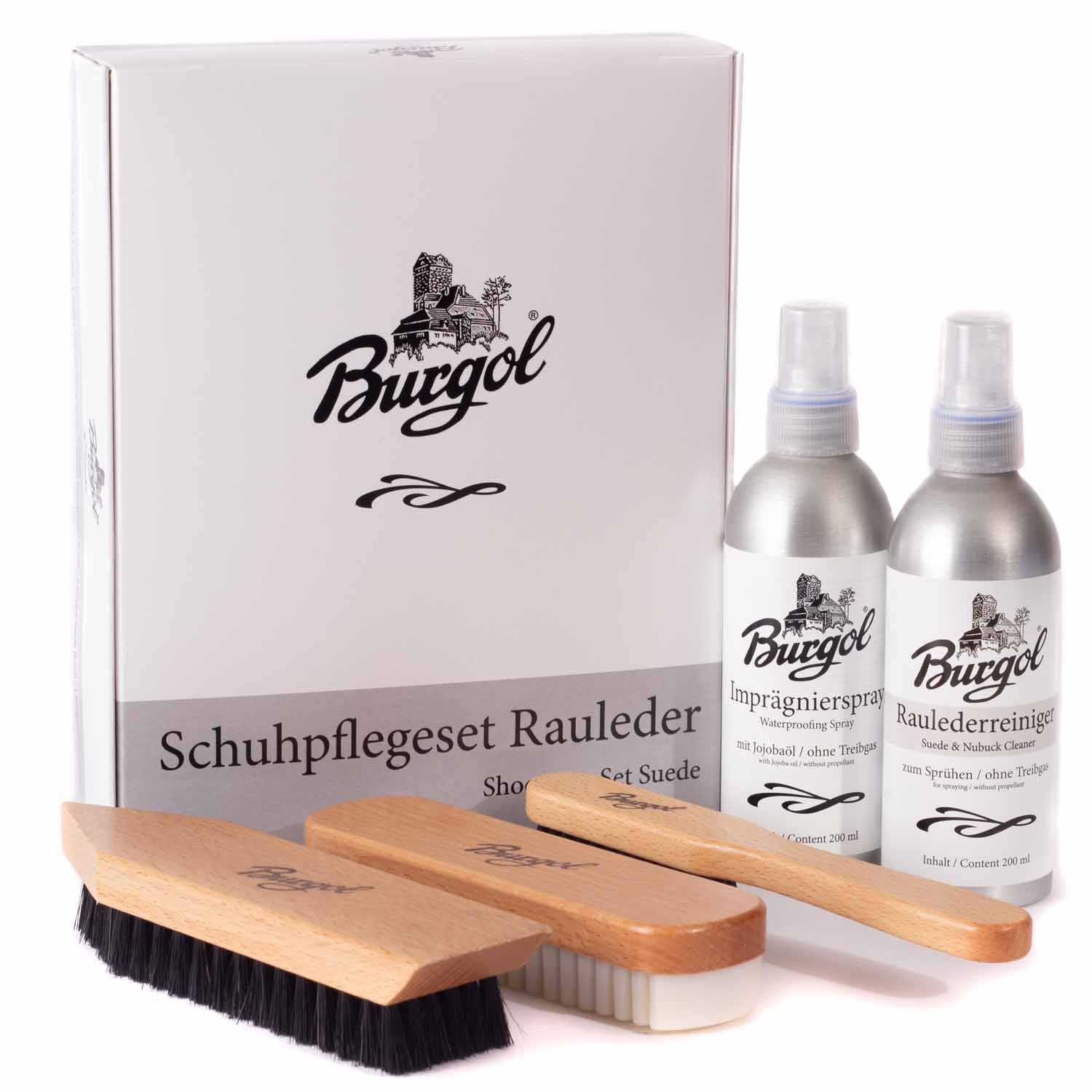 Burgol Schuhpflege-Set Wildleder