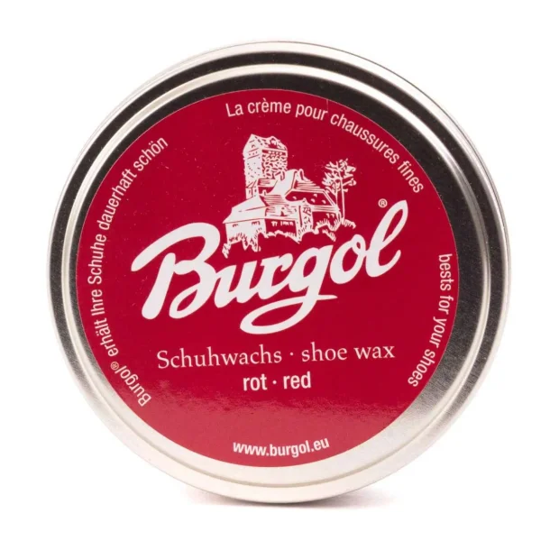 Skopolish voks 100ml - Burgol R&oslash;d