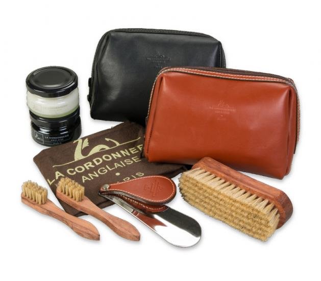 Clipper travel shoe care set  - Saphir Mdaille d'or