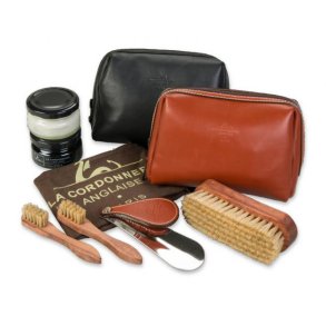 Clipper travel shoe care set - Saphir Mdaille d'or