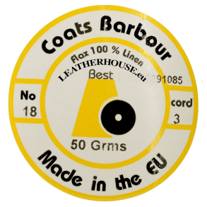 CRAWFORD Hørtråd 18/3-Trådet Vokset