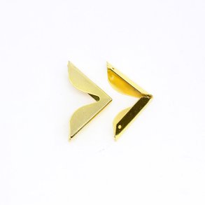 Decorative  gold Bag Metal Corner  30x30cm 4pcs
