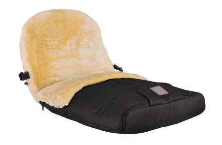 Lambskin sleeping bag for prams 
