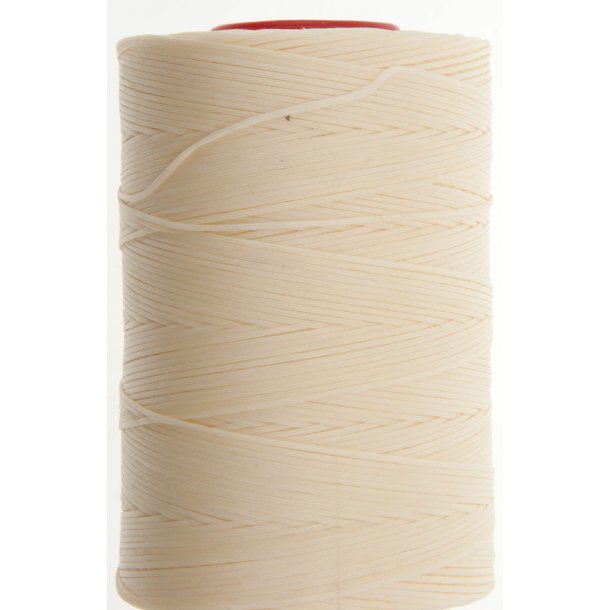 Ritza 25  Tiger thread flat braided waxed - Ritza 25  1,0 mm / 500m 06 Offwhite (cream)