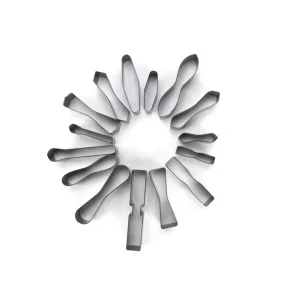 D-ring flik stansmallset, 15 delar