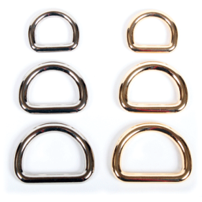 D-ringe rund lux - 3 størrelser