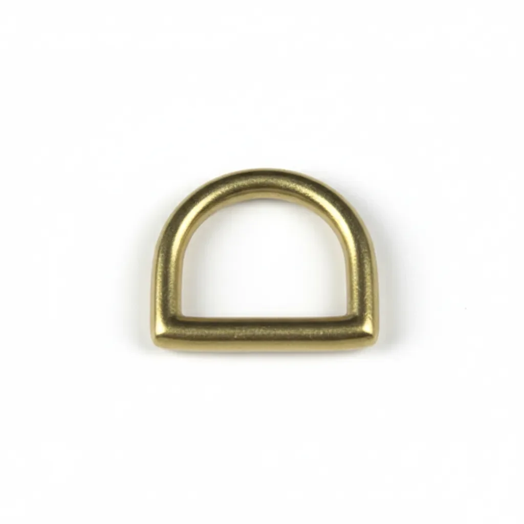 D-ring ren stbt messing