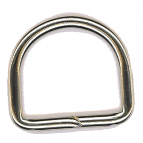 D-Ringe 25mm x 22x4,0mm Kunststoff Halbrund Ring Halbrunde D Ringe D-Ring 50 St 