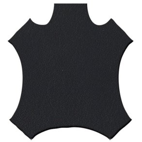 Hirschleder schwarz 0,8-1,1mm - ca. 4 qsf