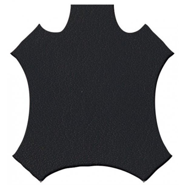 Hjortskinn svart ca. 4 kvf 0,8-1,1mm