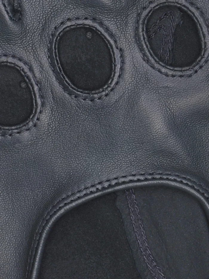 Gants de conduite pour homme en peau d'agneau lisse