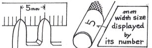 Diamond Chisels - several types made in Japan