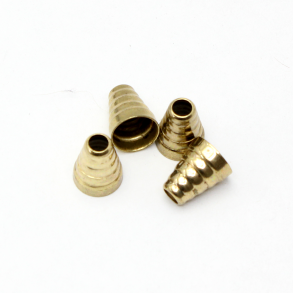  Aglets 4 pcs brass 3mm