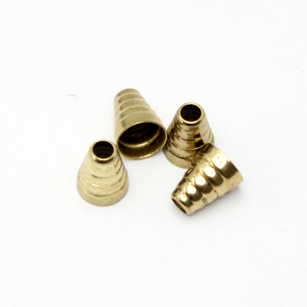 Aglets 4 pcs brass 3mm