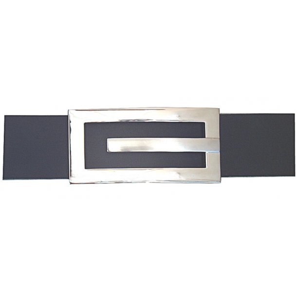 Belt buckle with clip on 30mm