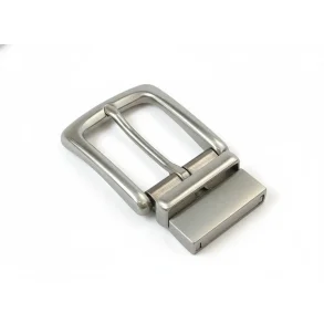 Schnalle einzeln m/Clip matt vernickelt 35 mm