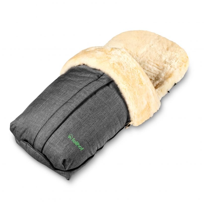 Lambskin sleeping bag for prams 