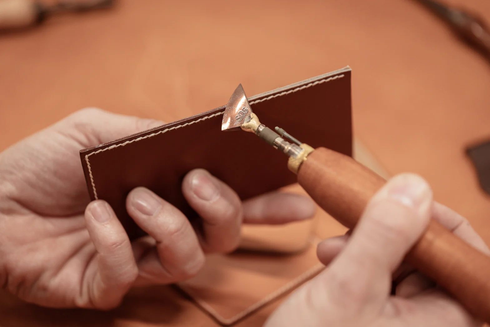 S Plane Creasing Tips for Electric Leather Edging Creaser Machine  - Fileteuse