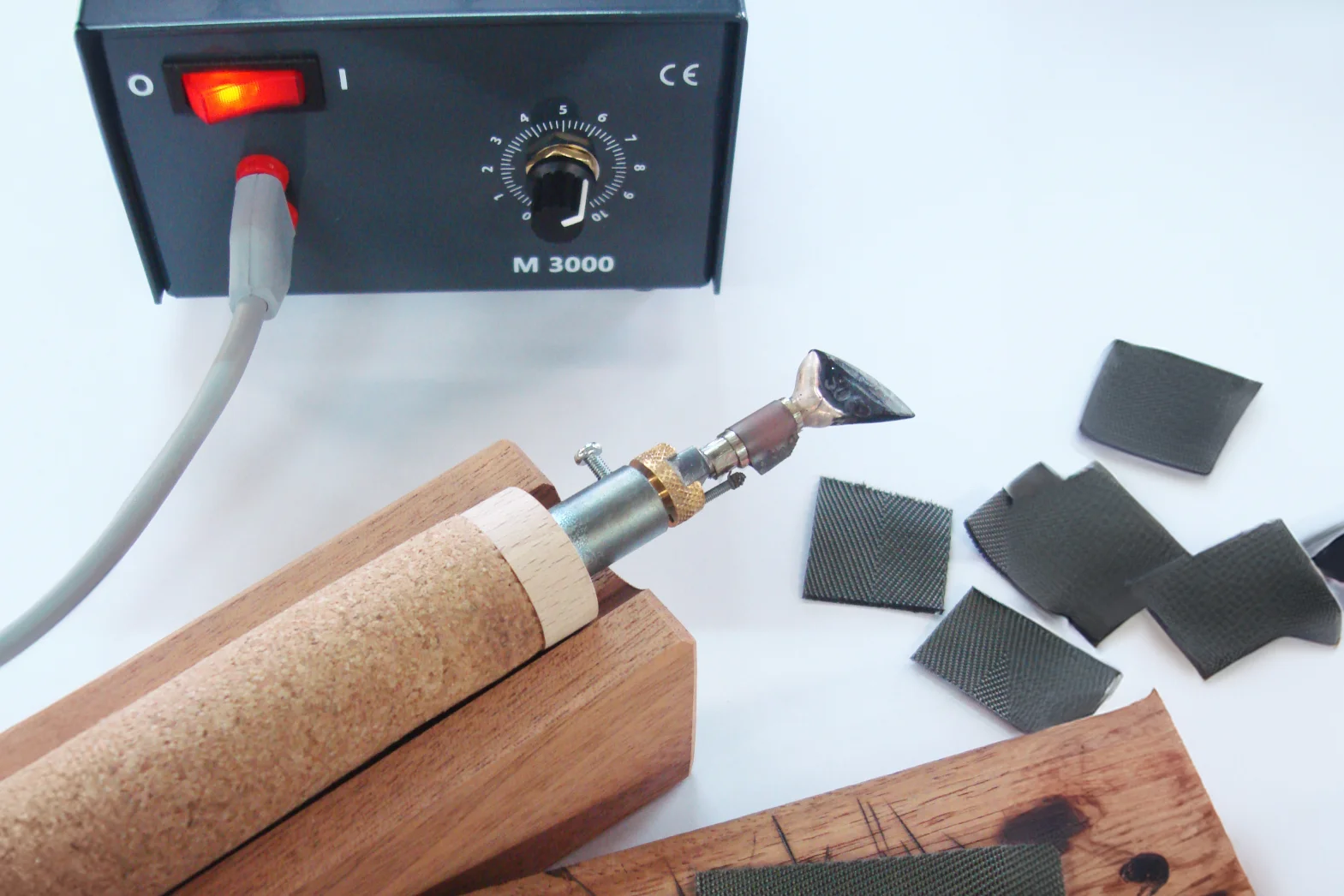 S Plane Creasing Tips for Electric Leather Edging Creaser Machine  - Fileteuse