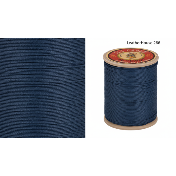 Leinengarn - Fil Au Chinois Lin Cbl 632 - 0,51mm - 285m 266 Bleu