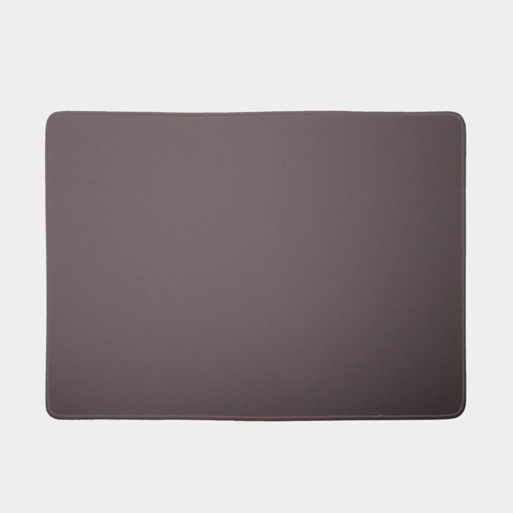 Vierkante leren placemats 34x47cm