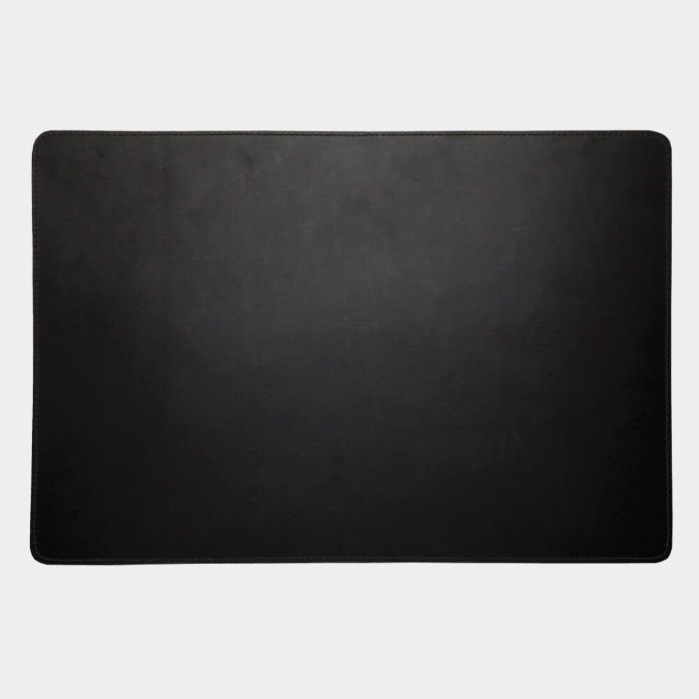 Vierkante leren placemats 34x47cm